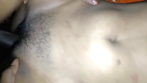 Amazing amateur fetish with hairy pussy fucked by the evening stars