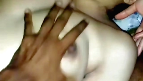 Hot indian video shows a cute brunette getting fucked