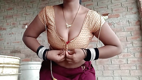 Horny amateur brunette with big tits getting a creampie