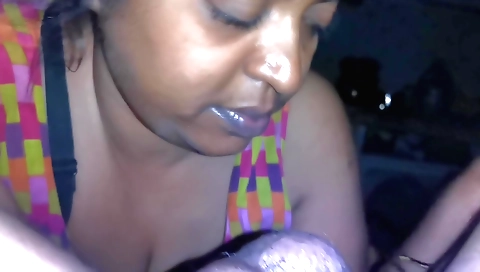 Indian chick with a fat booty gets her pussy licked
