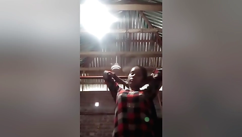 Indian brunette shows her body and tits in hd video