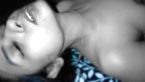 Indian brunette fucks her boyfriend and gets her ass full