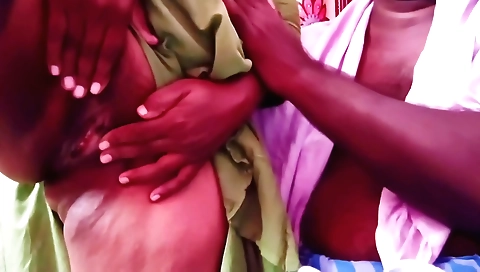 Indian girl sucks cock of neighbor and fucks house