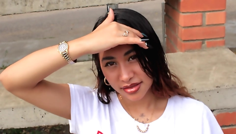 Indian whore has her hole fucked during outdoor date