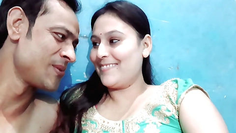 Indian brunette in a sexy dress enjoys hot and passionate sex