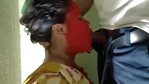 Hussy is a very sexy amateur indian brunette in this film