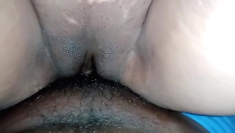 Step sis in her leather boots climbed on top of me