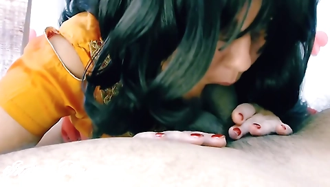 Beautiful petite babe with huge boobs in amateur porn