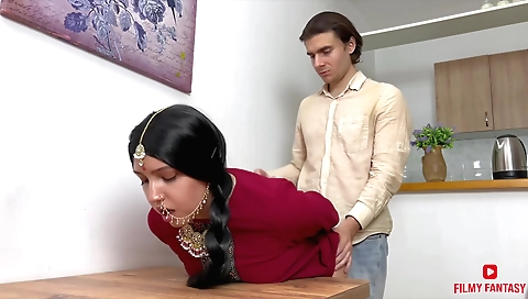 Big booty teen babe 18+18 in hd doggy style fucking