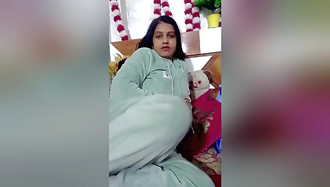 Sexy indian brunette bhabhi gets a hard fuck from her brother