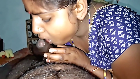 Sexy Indian woman enjoys fucking her stepbrother's hairy cock