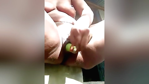 Desi randi is a hot amateur solo girl with big dildo