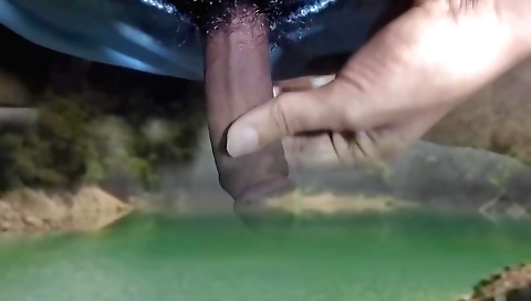 Desi woman 18+ fucks her husband outdoors in sexy outdoors