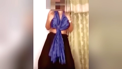 Busty brunette in sexy lingerie jerks off with her legs spread