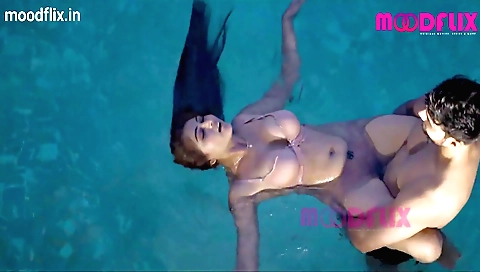 Milf in a black dress enjoys some sensual sex with her lover