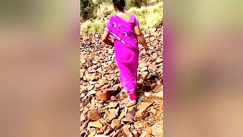 Indian girl is getting a blowjob and riding on a guy