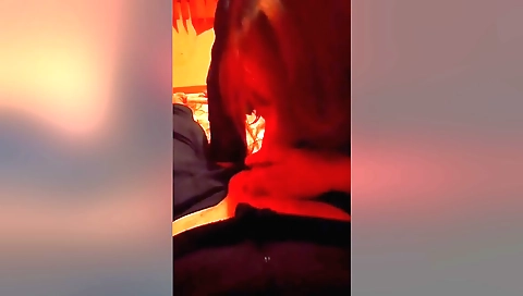 Hot redhead gets her pussy licked and fucked in POV