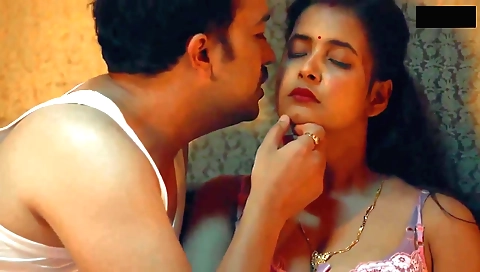 Indian teen in sexy lingerie has her sex with husband