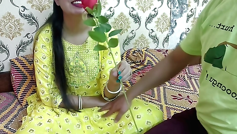 Indian video showing a passionate sex with a lover