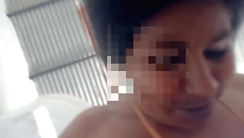 Brunette pornstar 18+ giving a blowjob and a handjob