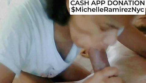 Brunette fucks a dude with a hot indian movie in the bed