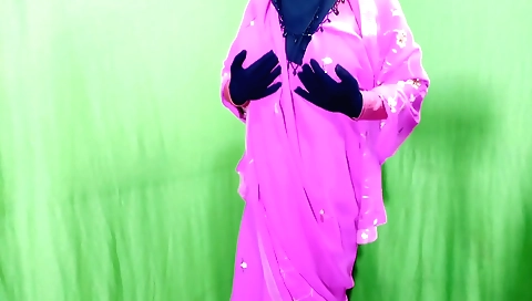 Indian girl is making love to her man in the bedroom