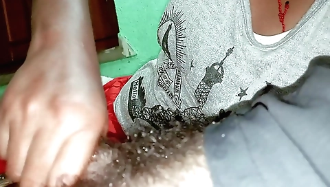 Sali enjoys her cunt creampied by her husband today