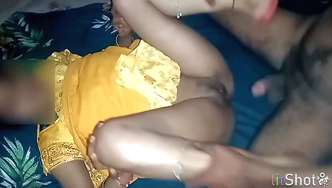 Indian amateur brunette shows her boobs in a homemade video