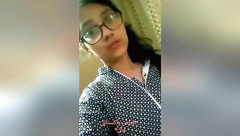 Beautiful brunette shows her boobs and enjoys freedom