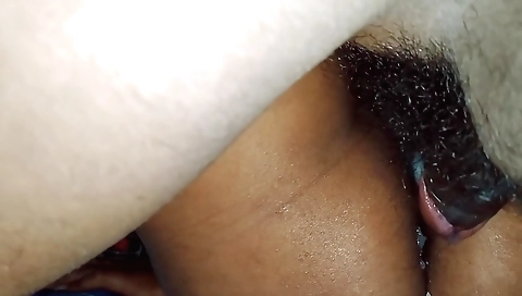 Indian chick with hairy pussy and pussy lips creating sex videos