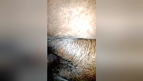 Hairy blonde with big tits fuck her hubby on camera