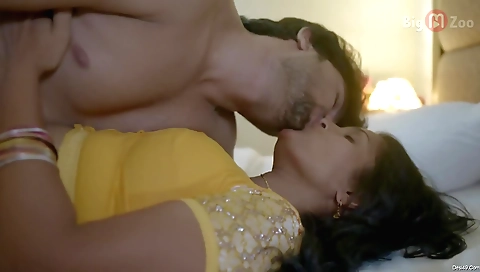 Old and young woman in black and yellow wears sexy panties