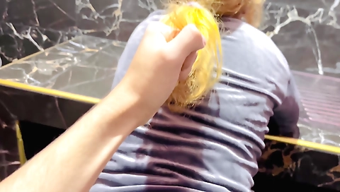 Indian blonde girl in a sexy outfit is getting fucked