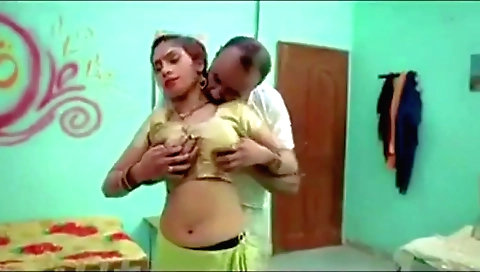 Indian lady with great curves gets off on his throbbing meat stick