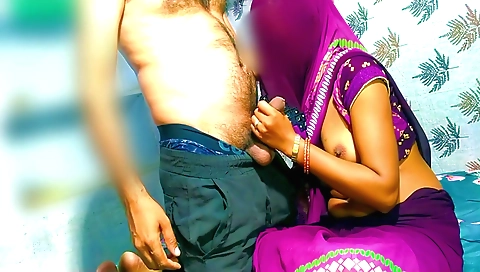Indian wife fucked after she gets her hairy pussy sucked