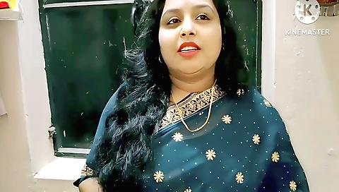 Hot indian brunette girl is having some hard sex with a guy