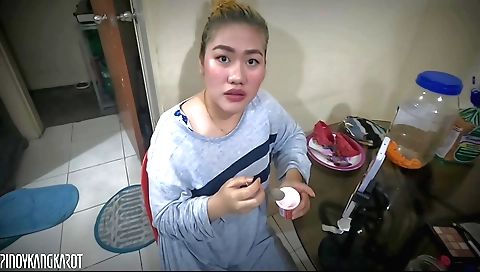 Red head Indian in lingerie gets her wet pussy deep-throated