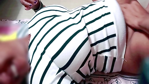 Indian hottie with big tits gets fucked in the missionary