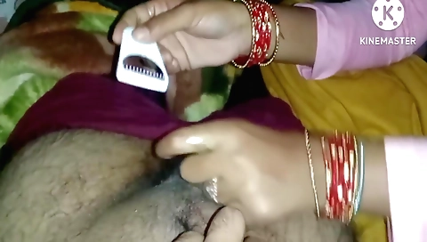 Indian porn video with a hot brunette and her husband